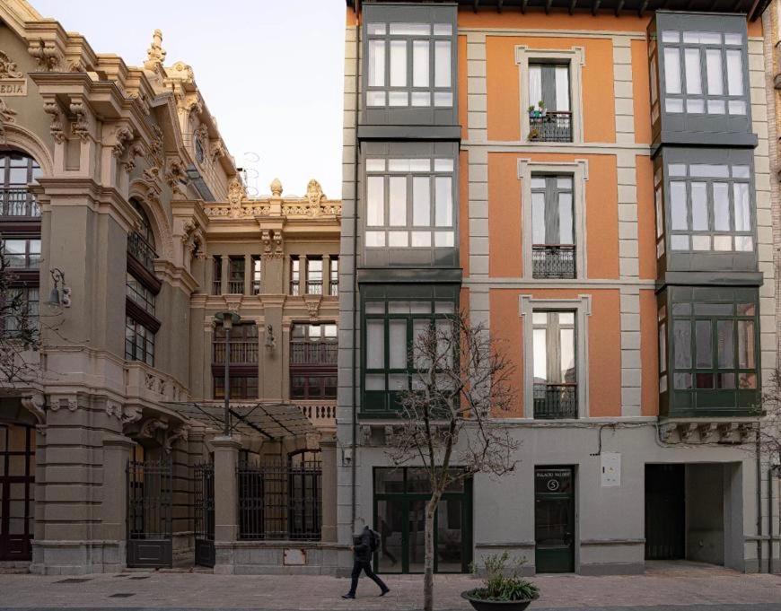 Apartamento Palacio Valdes, Centro Aviles, Con Parking Dış mekan fotoğraf