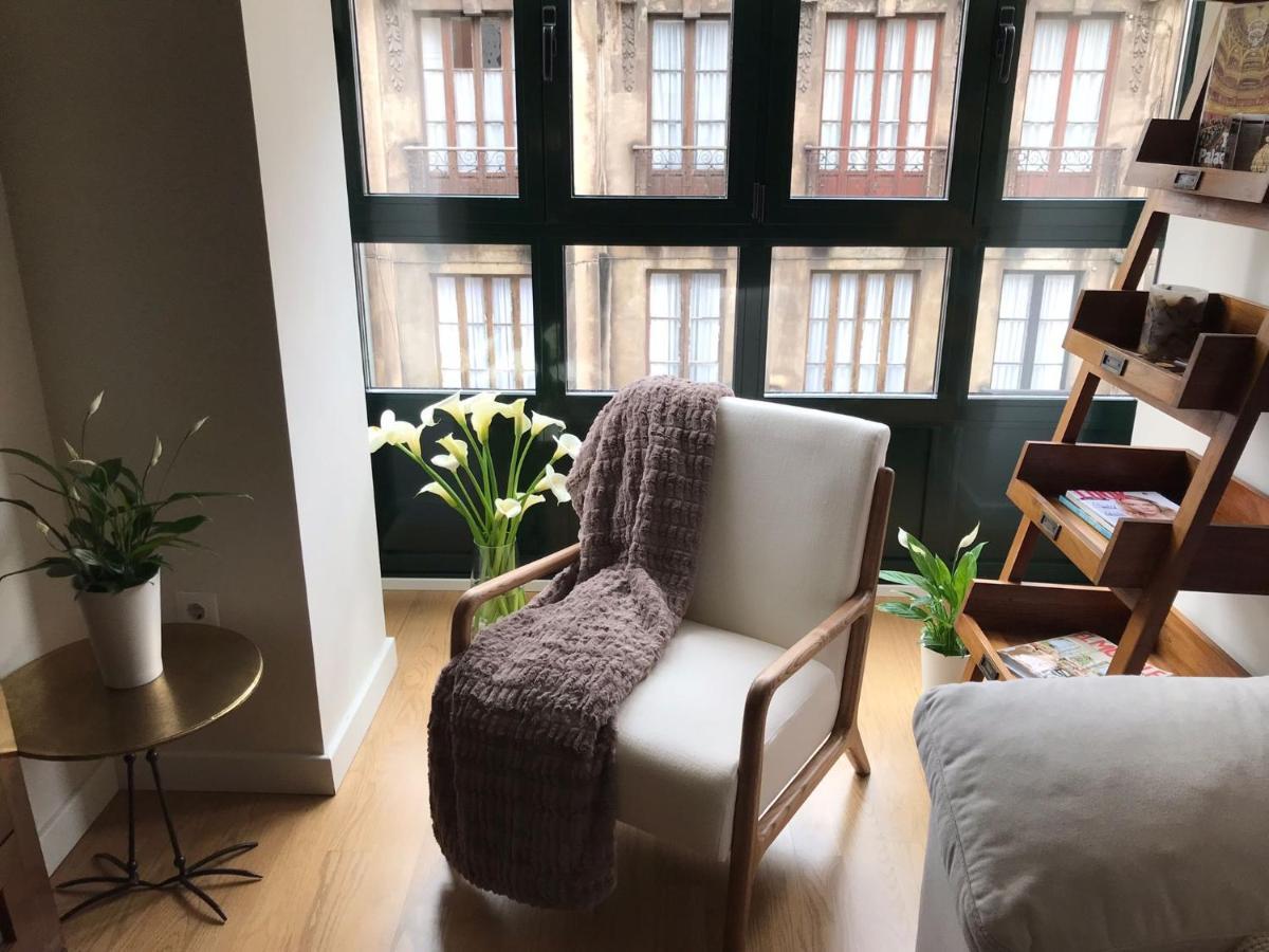 Apartamento Palacio Valdes, Centro Aviles, Con Parking Dış mekan fotoğraf